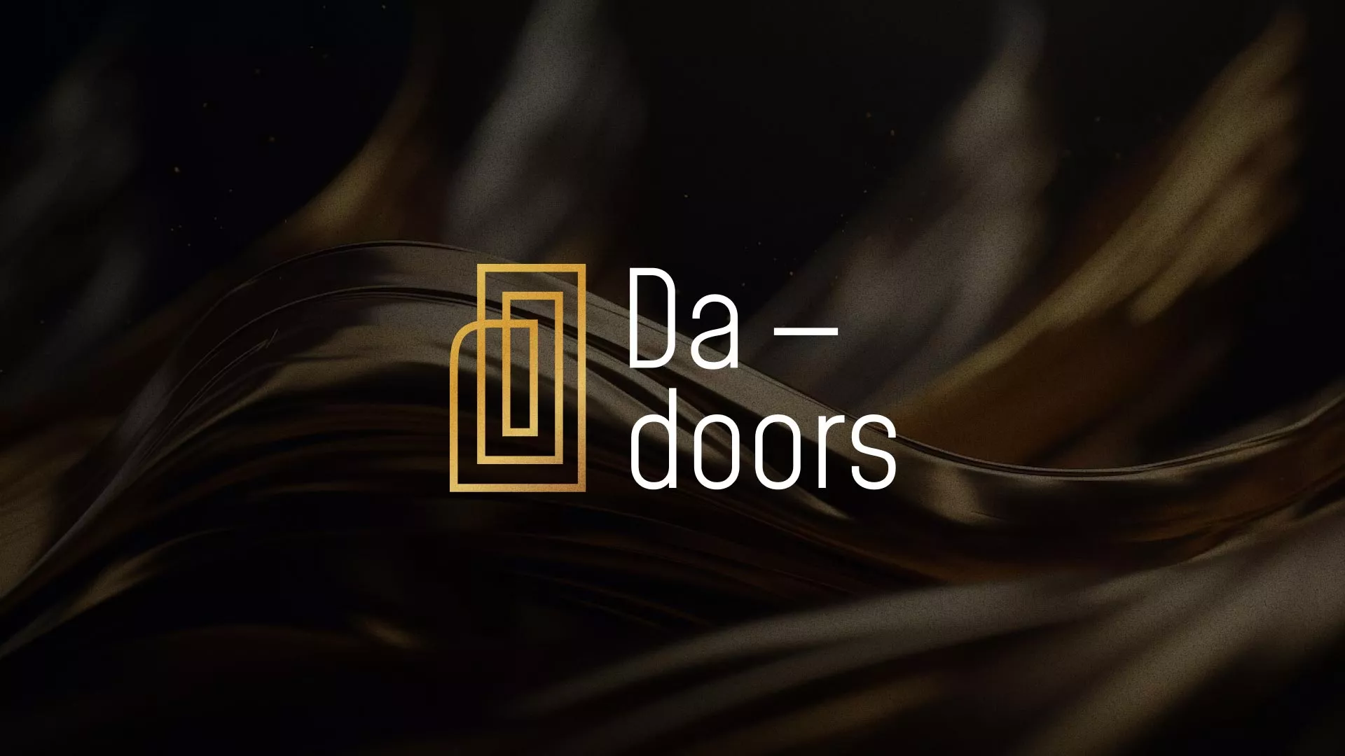 Разработка логотипа для компании «DA-DOORS» в Апрелевке